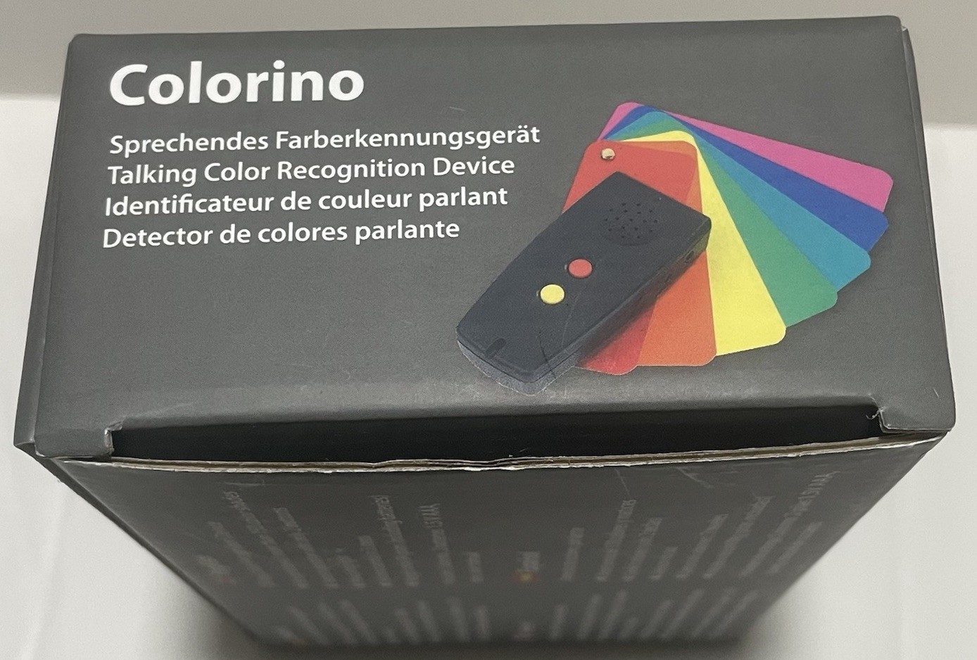Caretec Colorino Talking Color Recognition Device For Visually Impaired Open Box