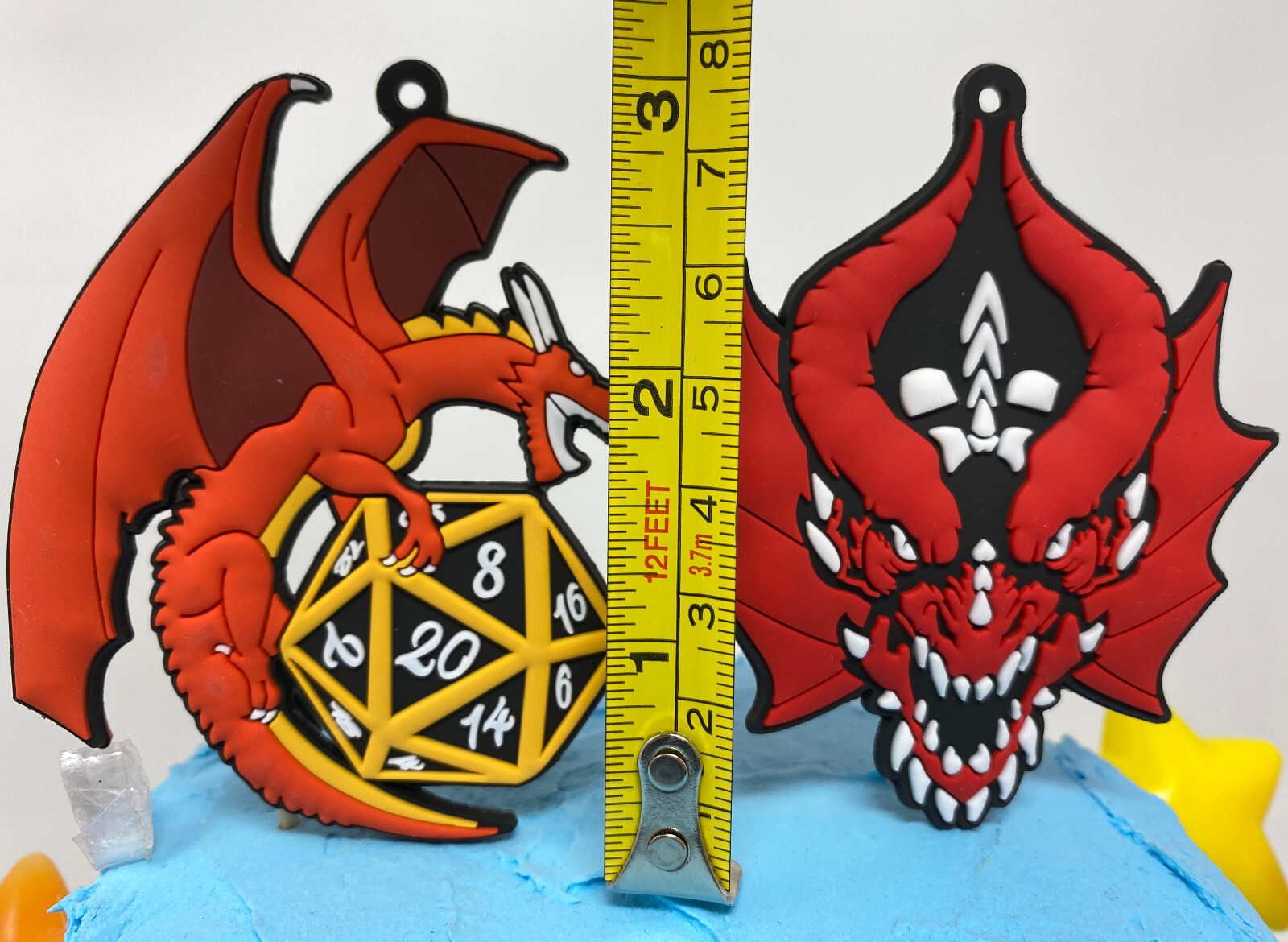 D&D Dungeons and Dragons Birthday Cake Toppers Set New