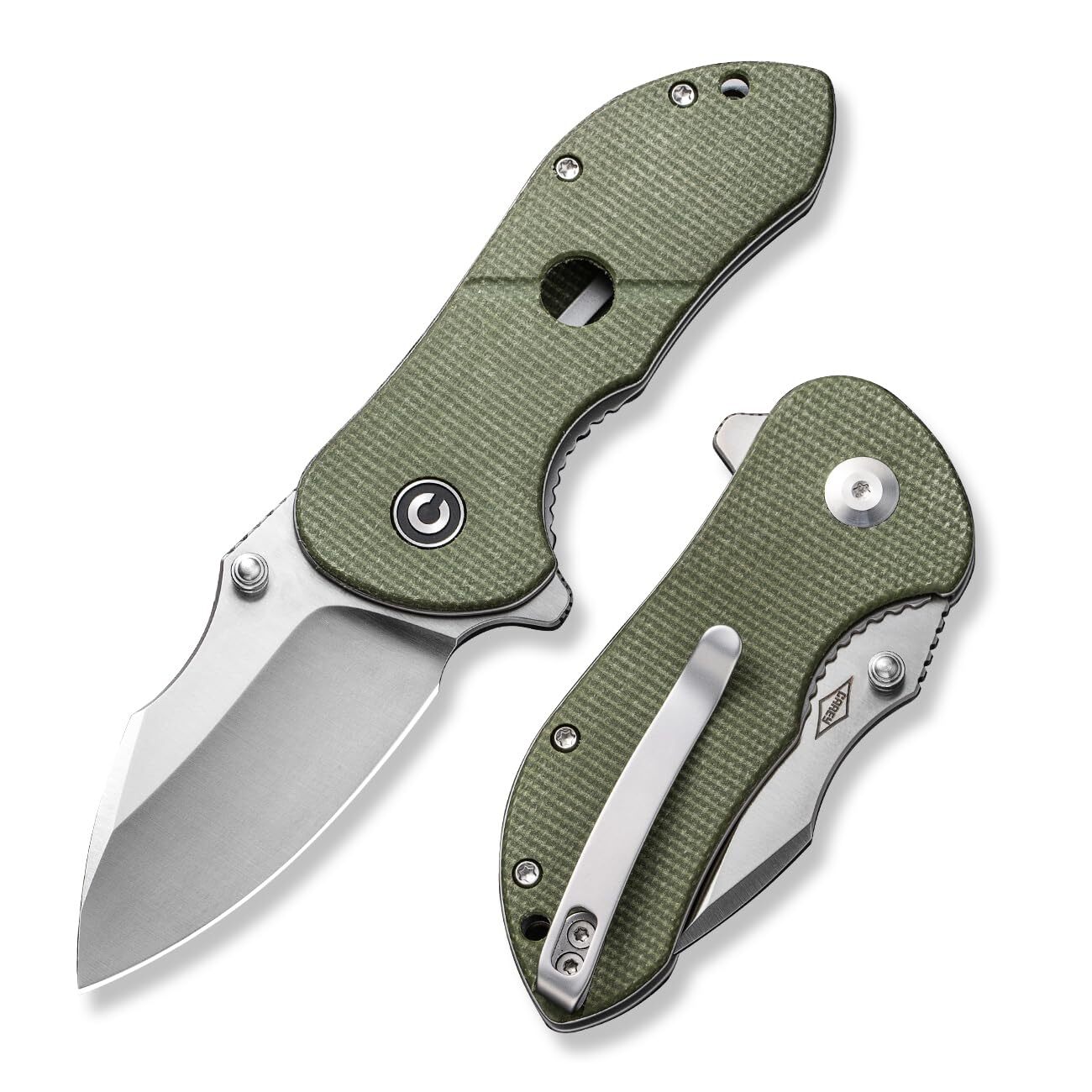 CIVIVI Gordo Pocket Knife for EDC 2.51" D2 Blade C22018C