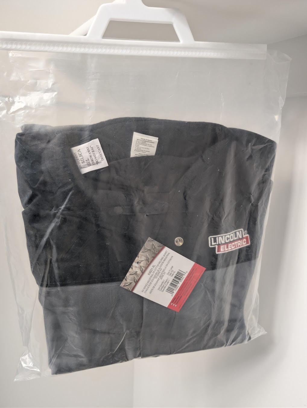 XL Lincoln Electric XVI Series Industrial FR Welding Jacket Shirt - K4931