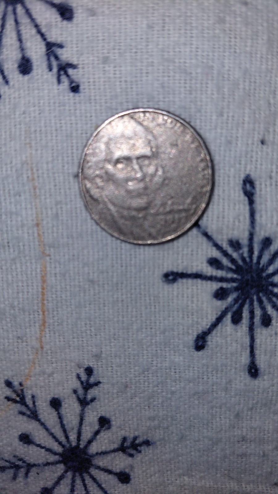 2017 D Grease Struck Error Jefferson Nickel