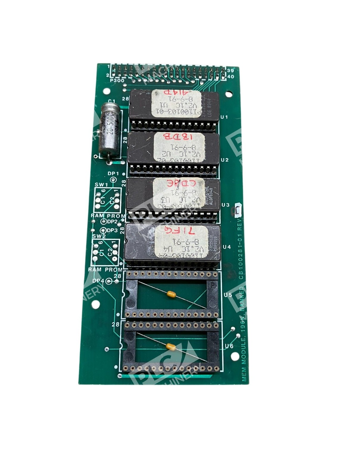Westronics CB100281-01 196K Banked Memory Module Board