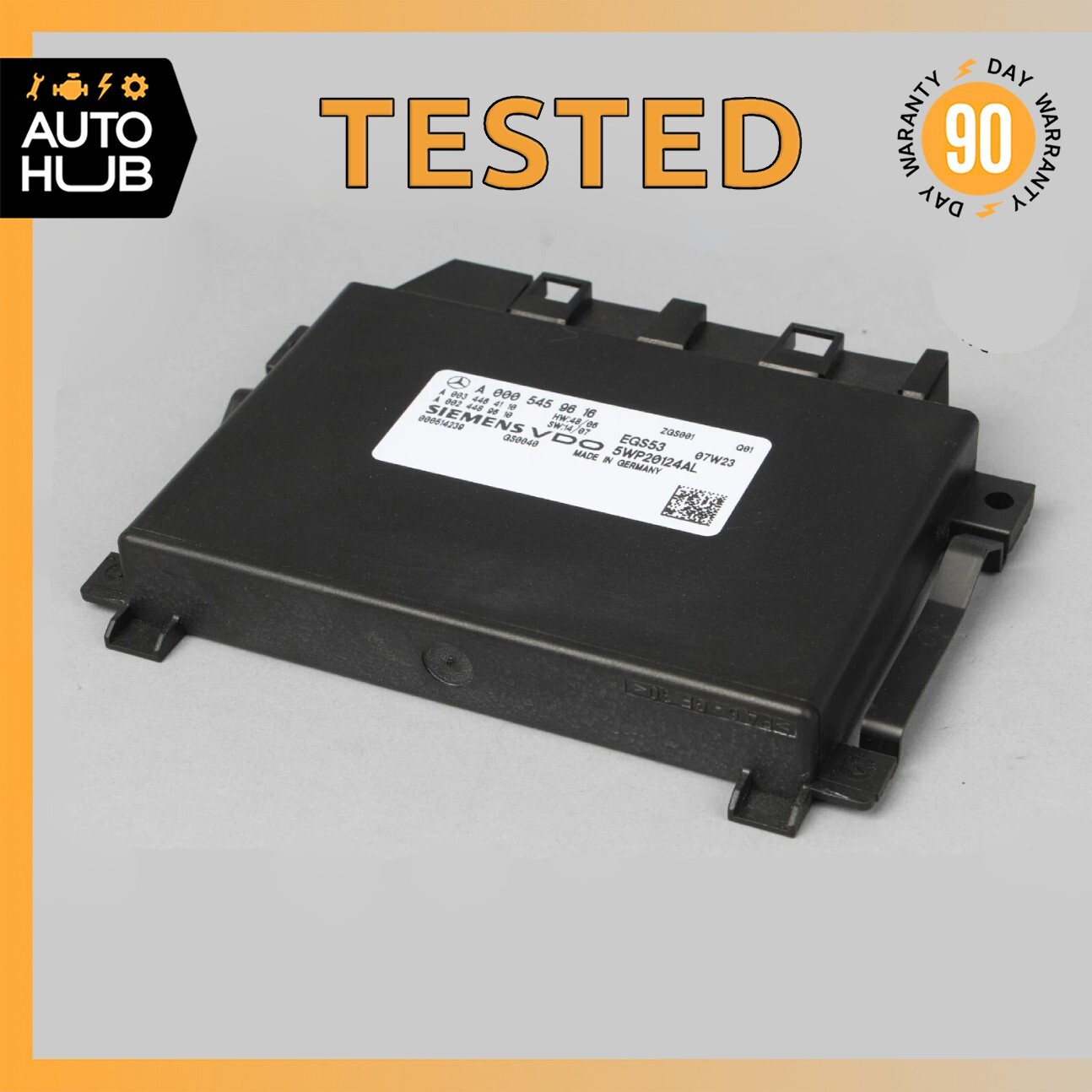 07-12 Mercedes W221 S600 CL600 Transmission Control Unit TCU TCM 0005459616 OEM