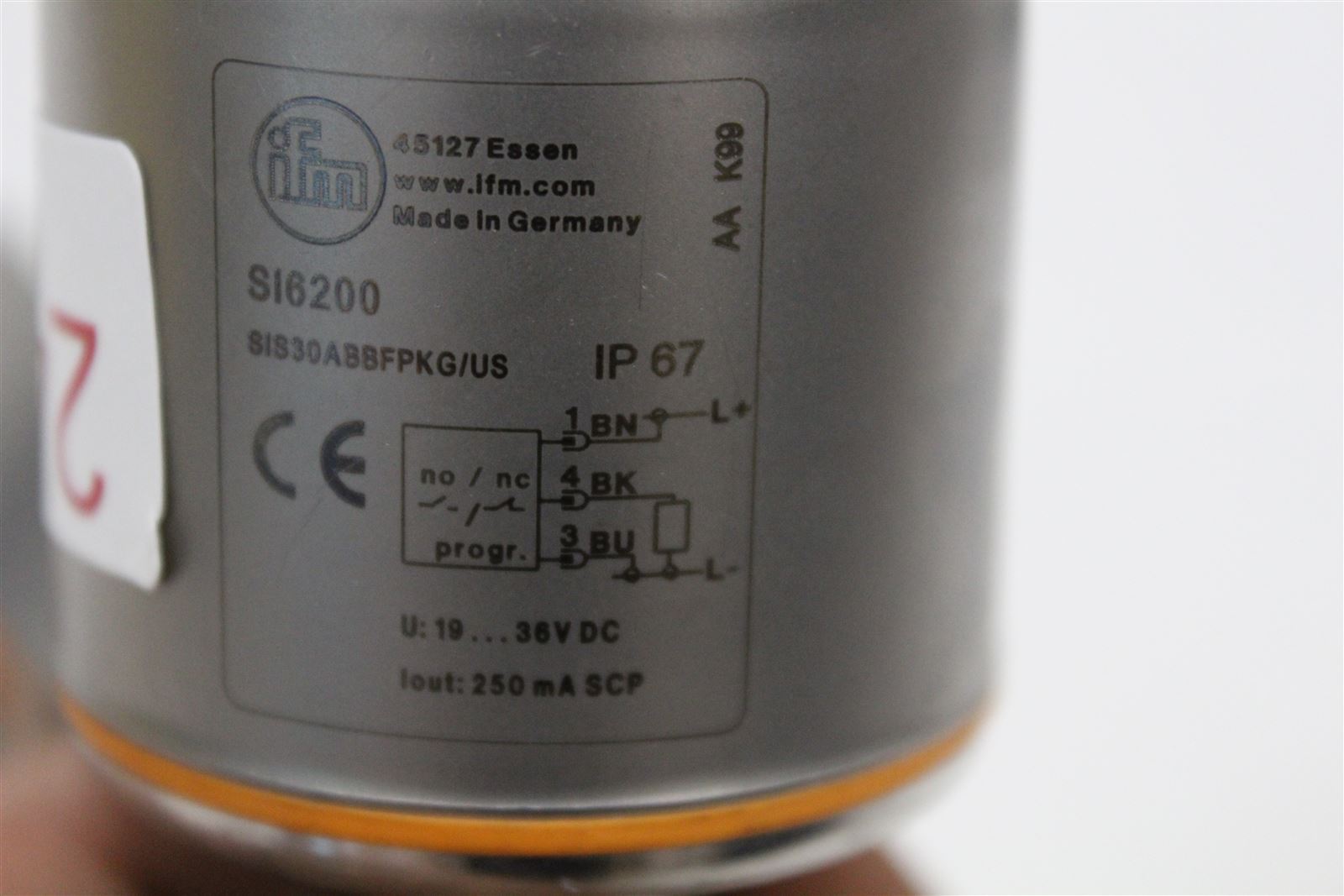IFM SI6200 SIS30ABBFPKG/US Flow Switch