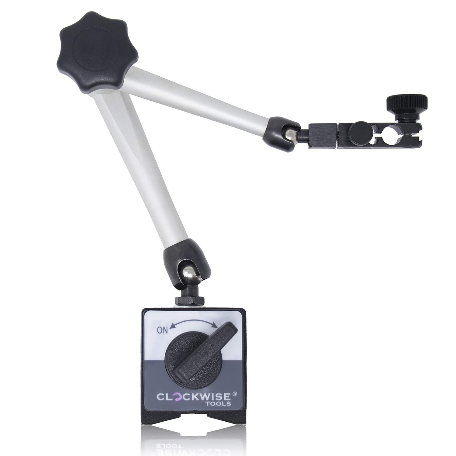 Magnetic Base, , Magnetic Stand for Digital Dial Indicators, 176lbs Max Pull