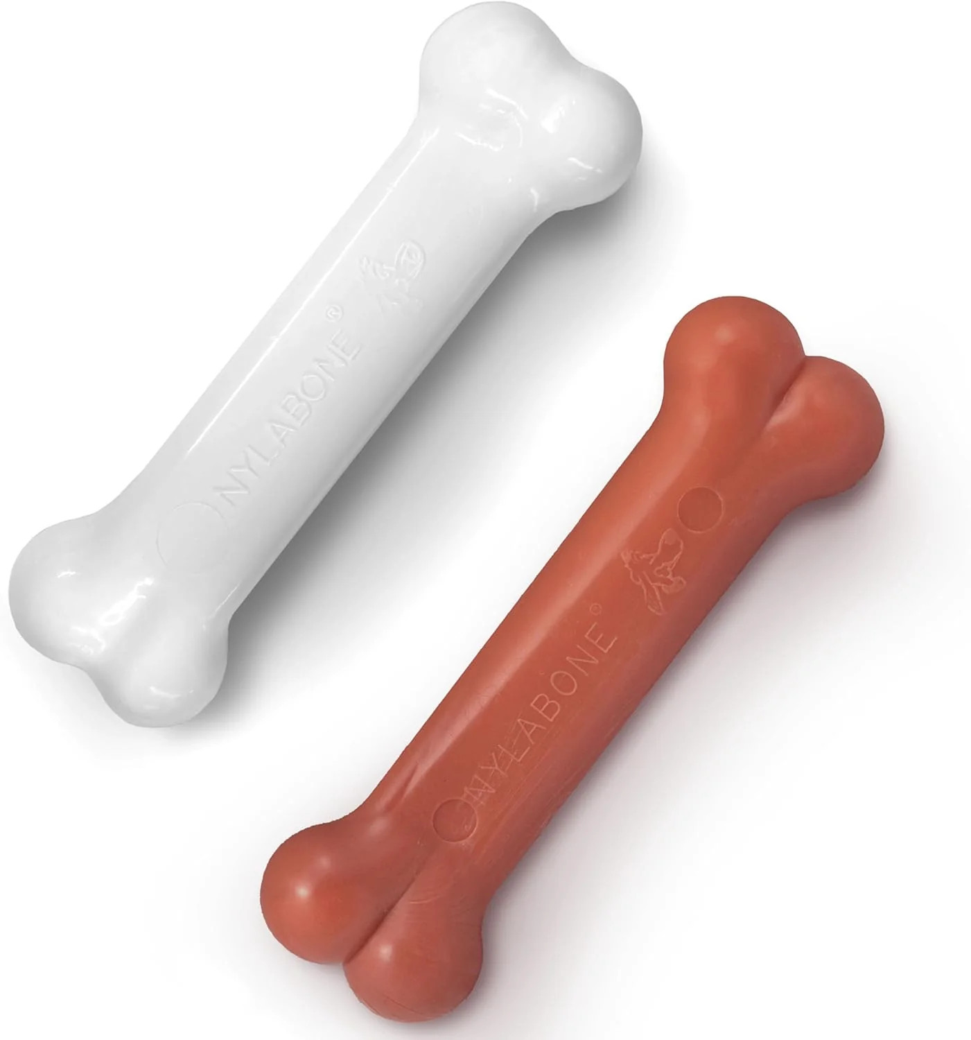 Power Chew Original Bone Dog Chew Toys, Medium, 2 Count | Chicken and Bacon