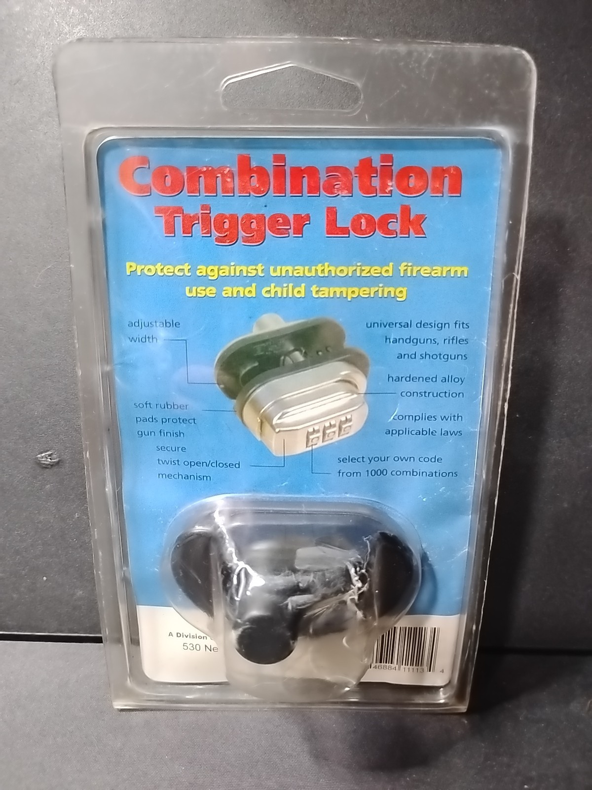 Franzen Security Combination Trigger Lock for Handgun, Rifle, Shotgun