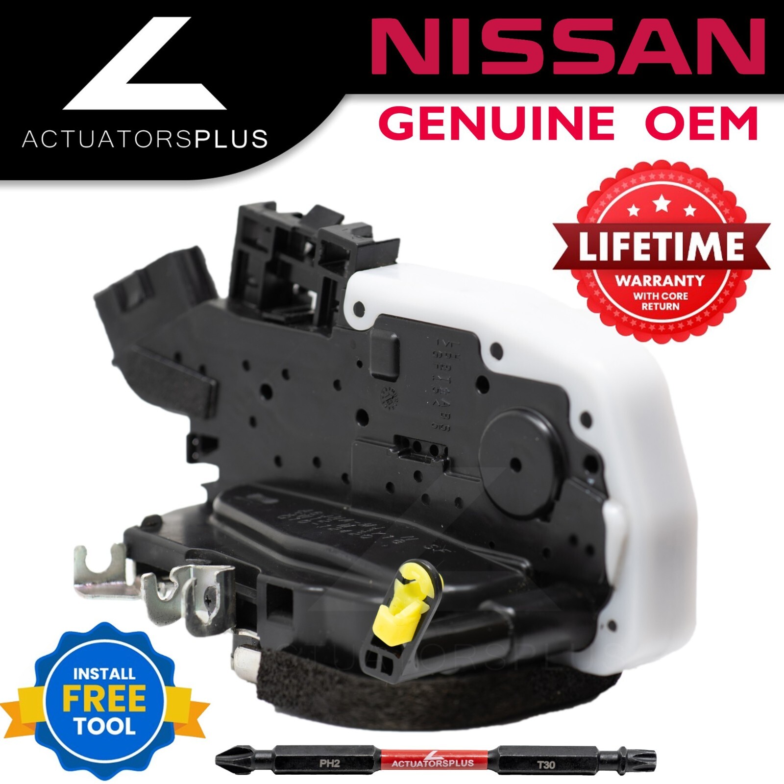 Nissan Murano Genuine OEM Front Left Door Lock Actuator 2008-2014 *Lifetime Wnty