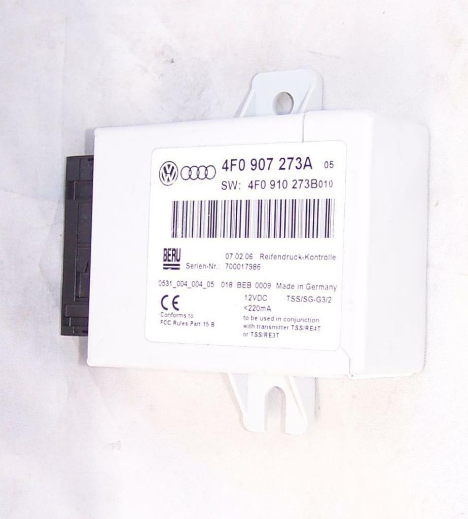 06 07 08 09 10 Audi A8 Tire Pressure Module Part # 4F0907273A WARRANTY FREE