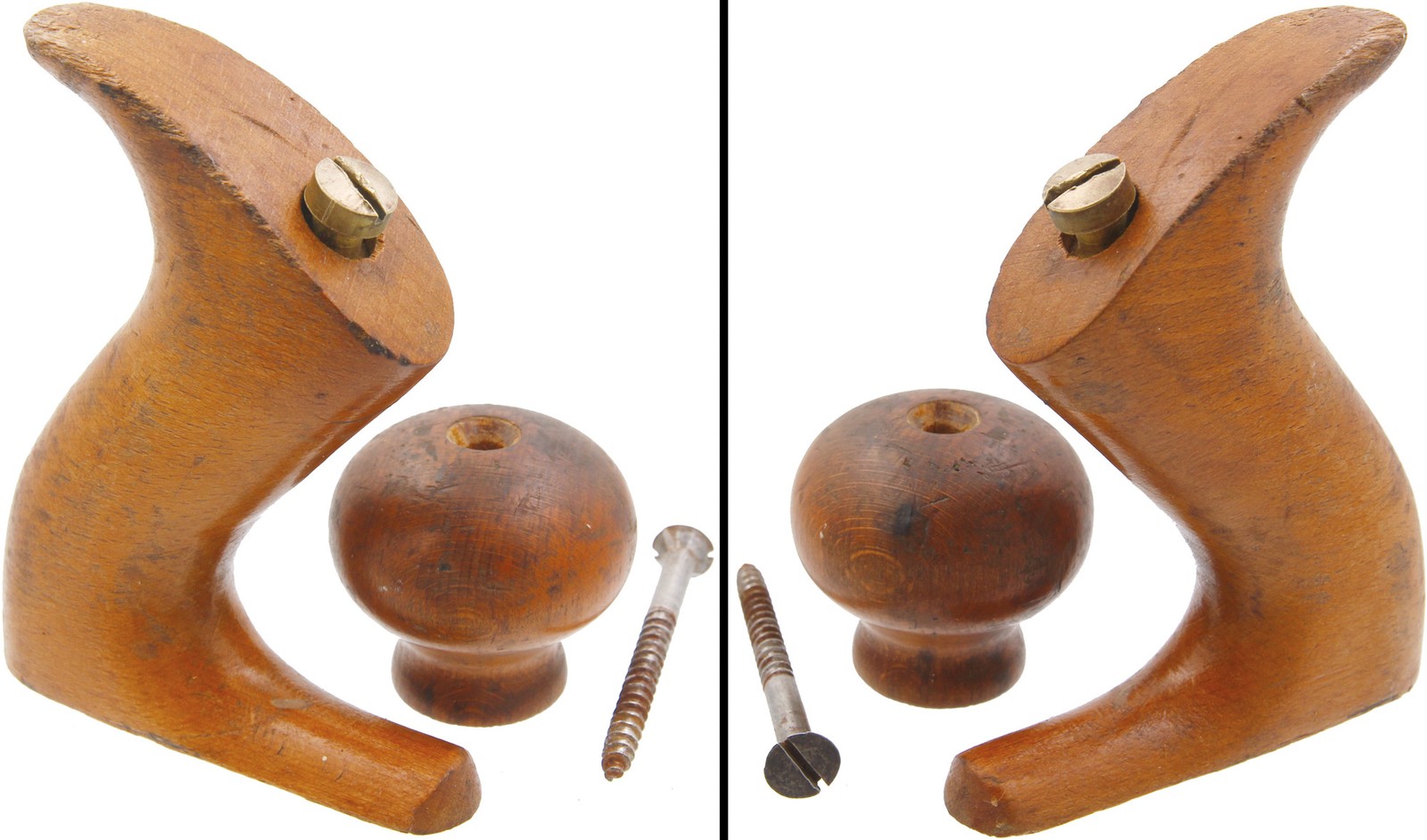 Orig. Handle & Front Knob for Stanley No. 34 Transitional Plane  -mjdtoolparts