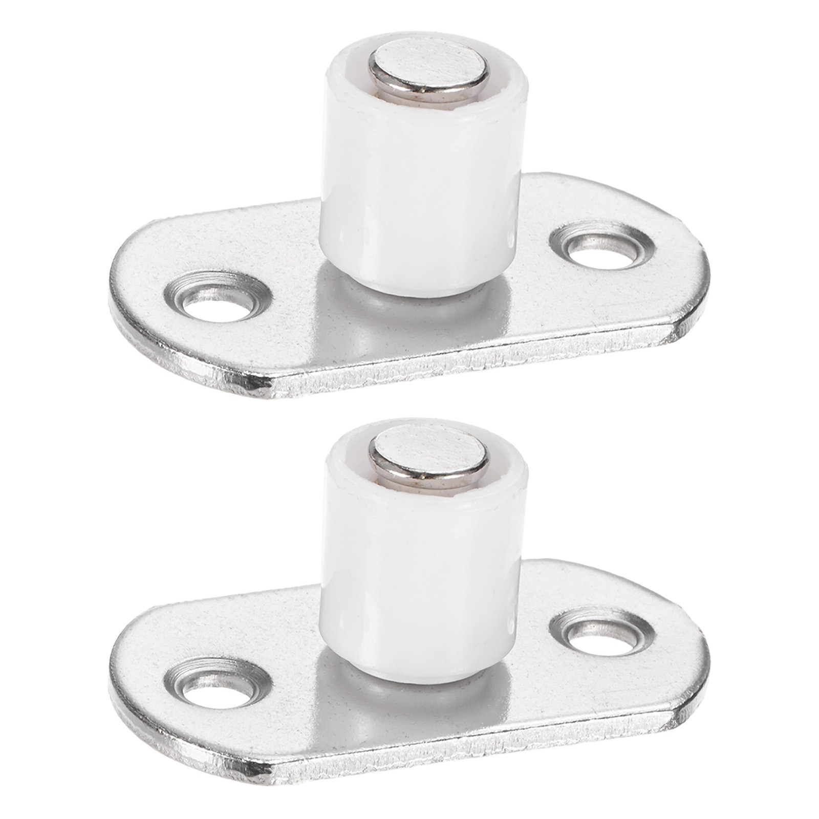 2-Pack Roller Guide Sliding, 4mm/0.16" Dia Sliding Floor Guide [White]
