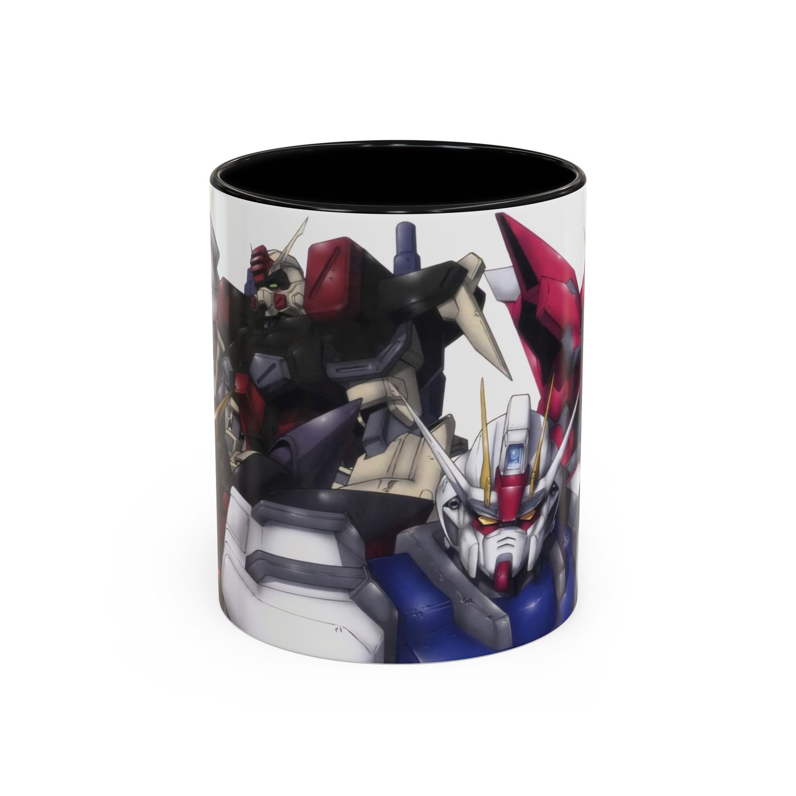 Gundam Mecha Illustration Mug | Accent Coffee Mug 11oz or 15oz