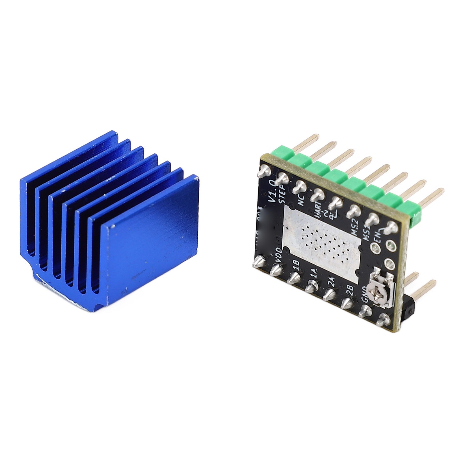 Stepper Motor Driver Board With Heat Sink Mute Motor Driver Module Accessory