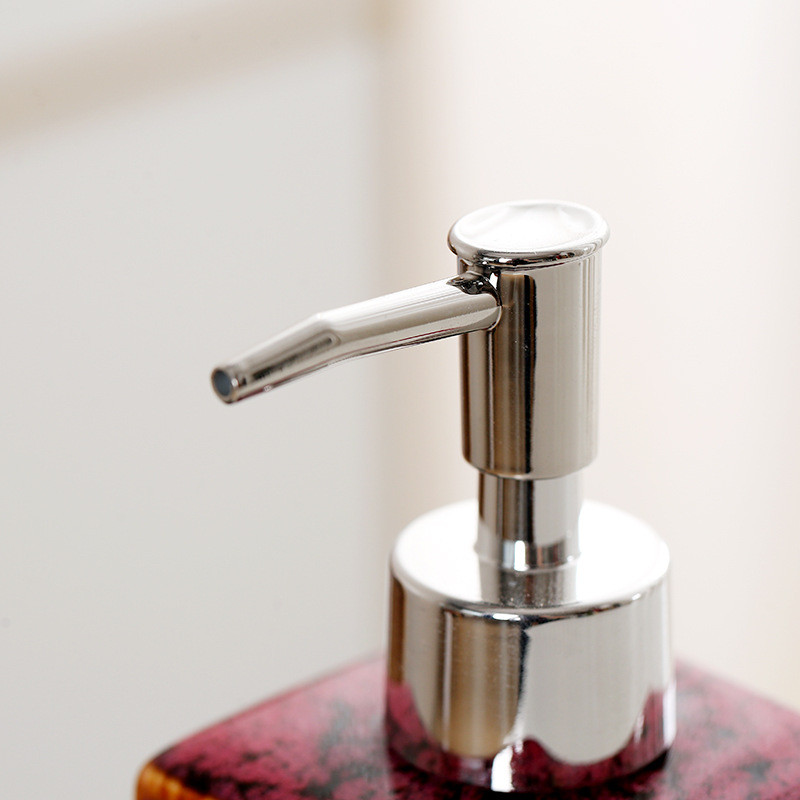 350ml Ceramic Soap -Shampoo Dispenser, Bathroom-Kitchen Accessory