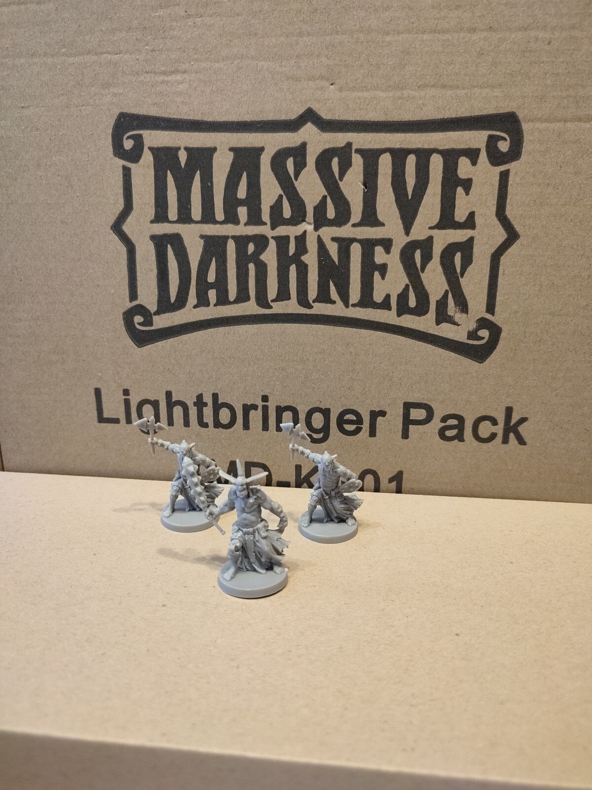 Massive Darkness Kickstarter Rare Exclusive Enforcer  And 2 Minions