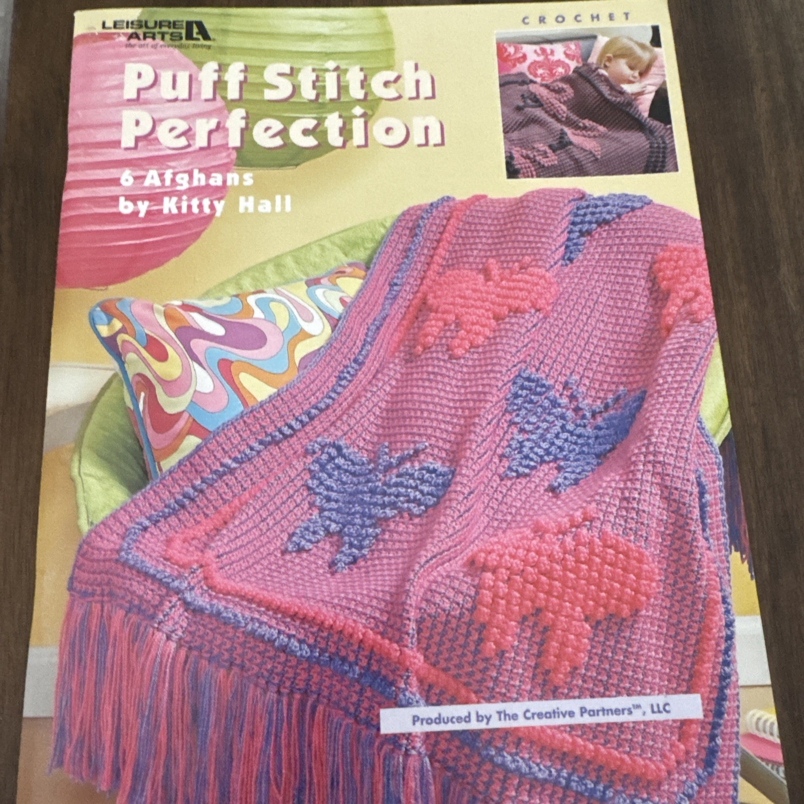Puff Stitch Perfection 6 Afghans by Kitty Hall