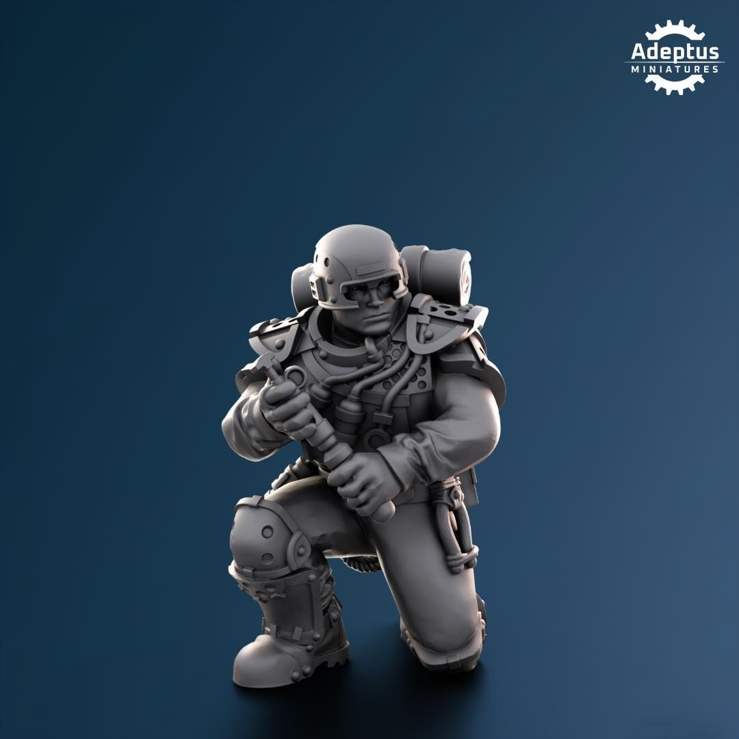 Command Squad - Greyplate Troops - Set of 4