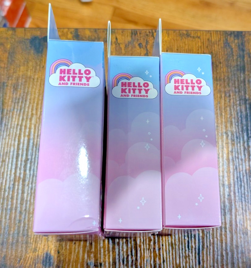 Hello Kitty Slimygloop Gelli Gels - Hello Kitty, Kuromi, Cinnamoroll (LOT of 3)