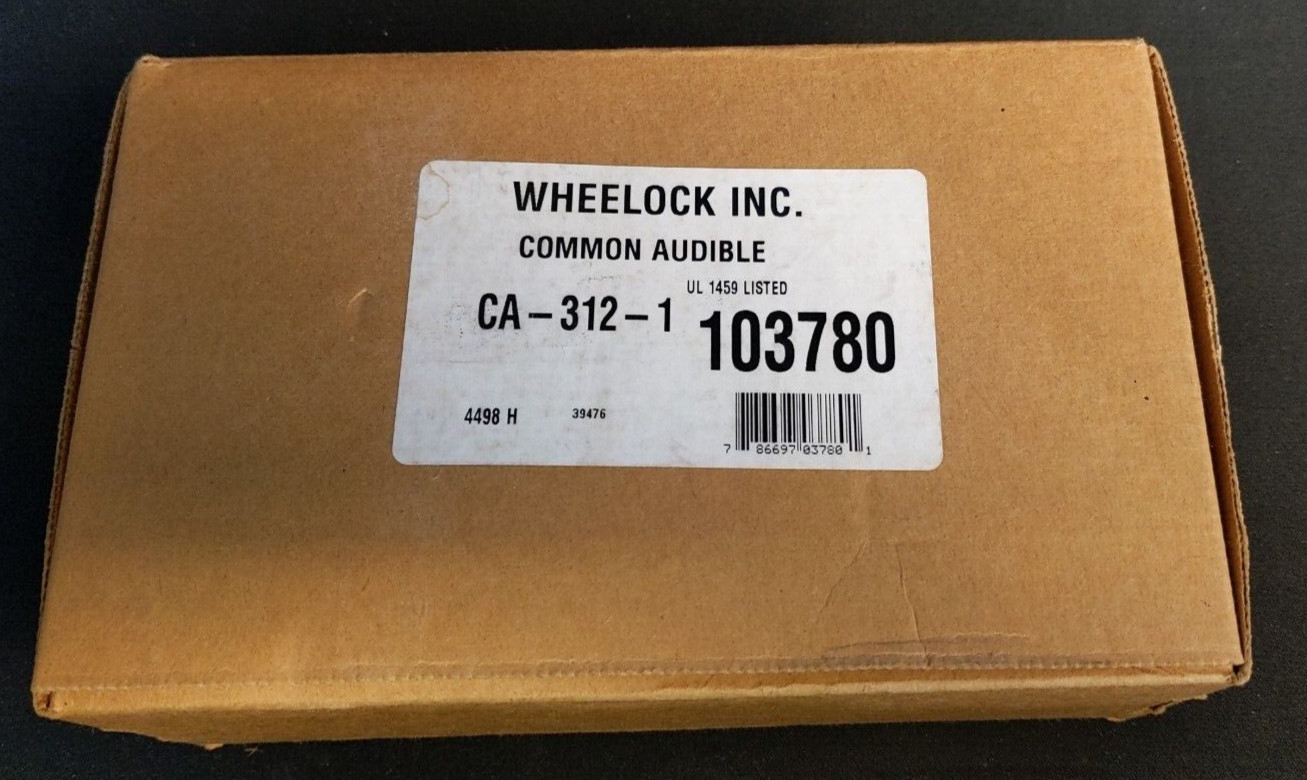 Cooper Wheelock CA-312-1 Telco Common Audible Control Module