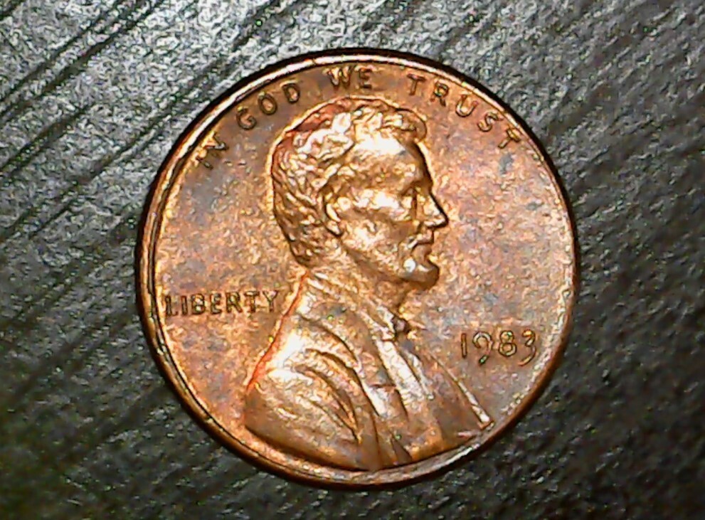 1983 Rare Variety Lincoln Memorial Cent