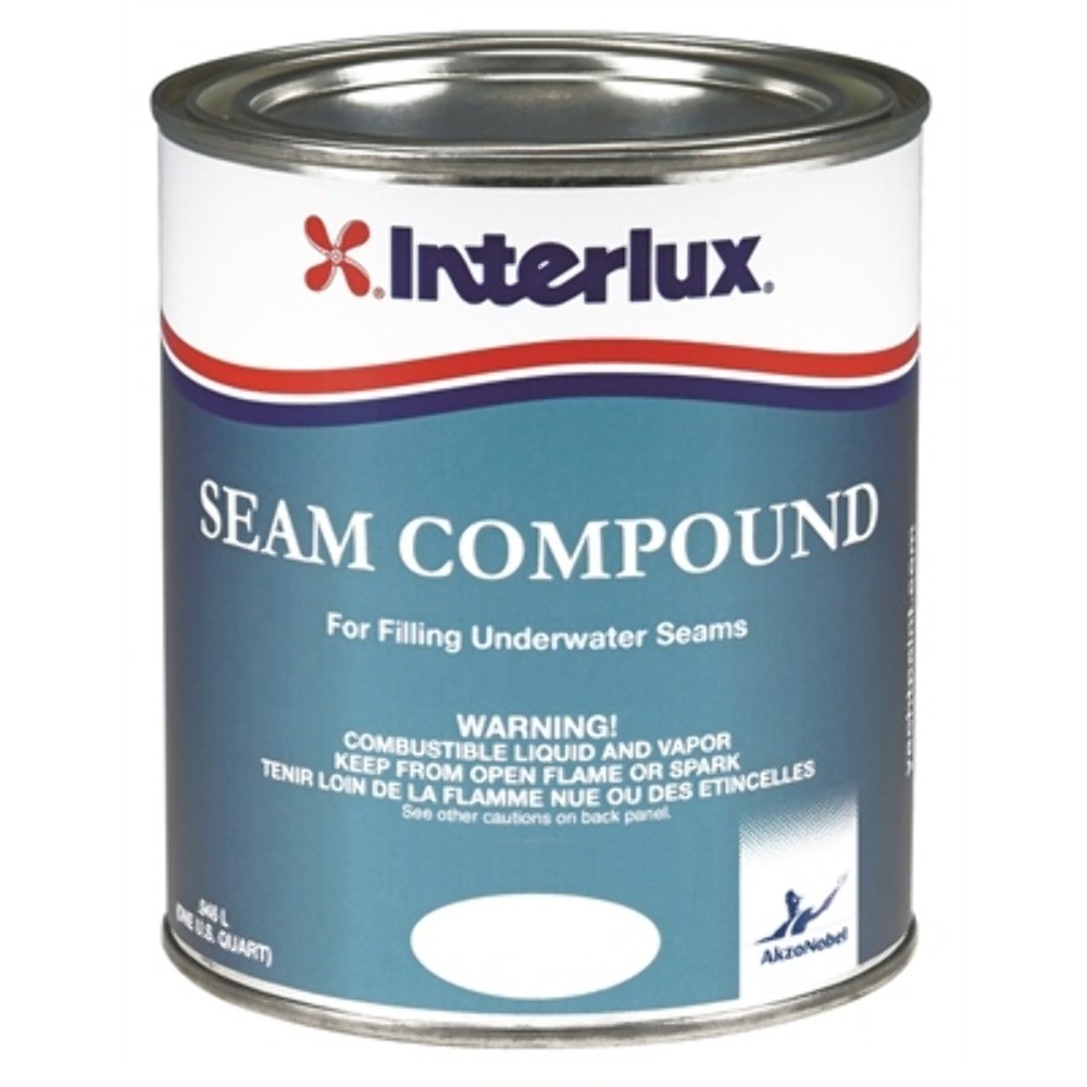 Interlux Y30/QT Seam Compound BROWN QUART Below Waterline Only Boat Paint