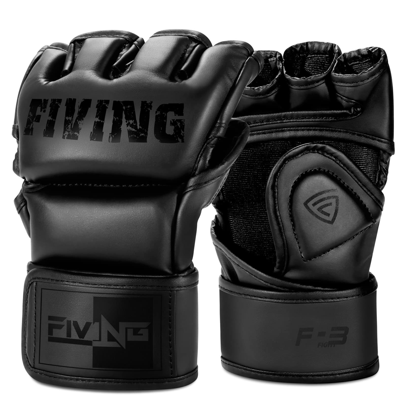 FIVING MMA Gloves for Men & Women,Boxing Gloves for Punching Bag,Sparring,Tra...