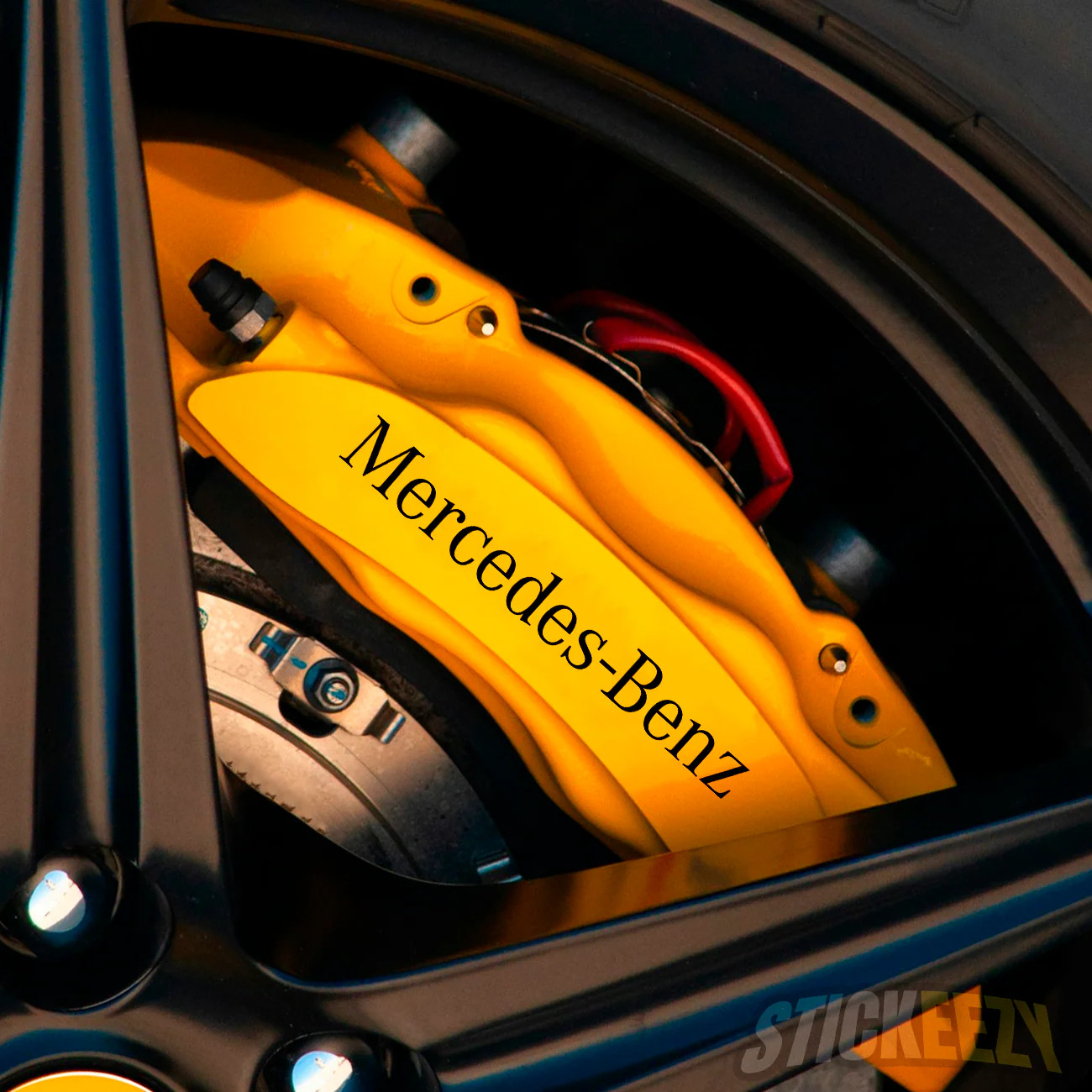 2pcs Mercedes-Benz Brake Caliper Decals Stickers