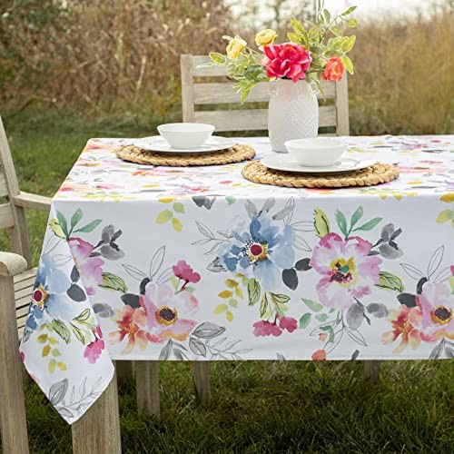 Spillproof Spring/Summer Durable Heavyweight 84" x 60" (Rectangular) Harper