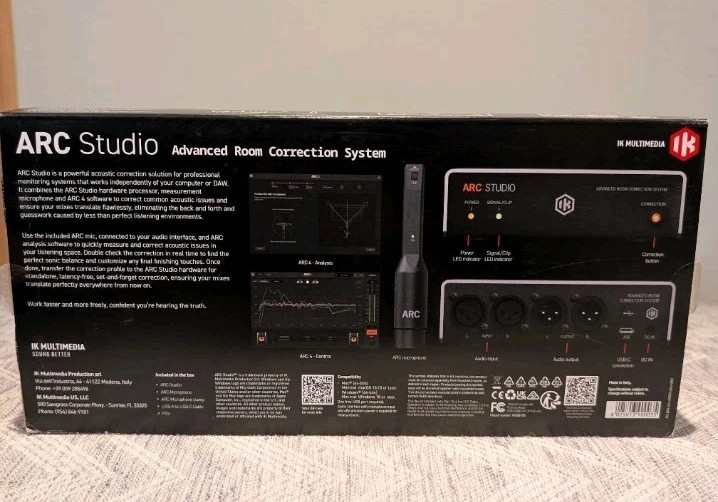 IK Multimedia ARC Studio Advanced Room Correction System