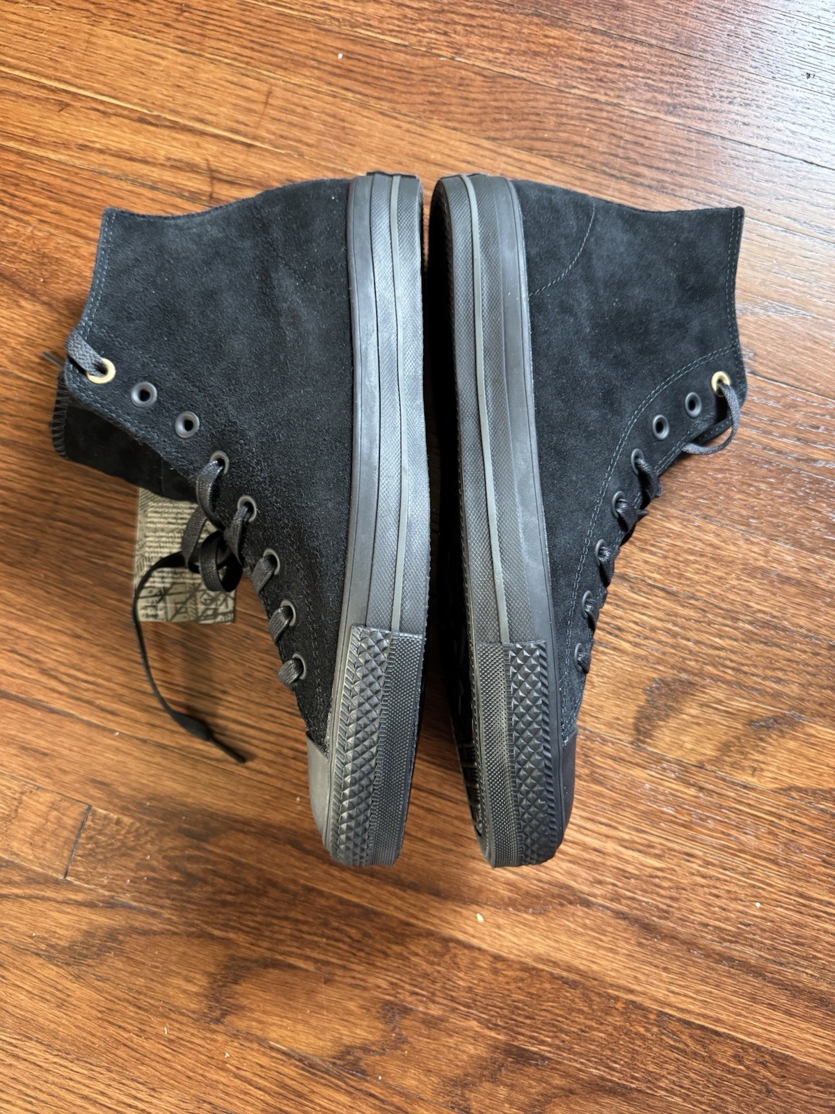Cons CTAS Hi - Chuck Taylor All Star - LUNARLON - Triple Black - Size 9.5 - sk8