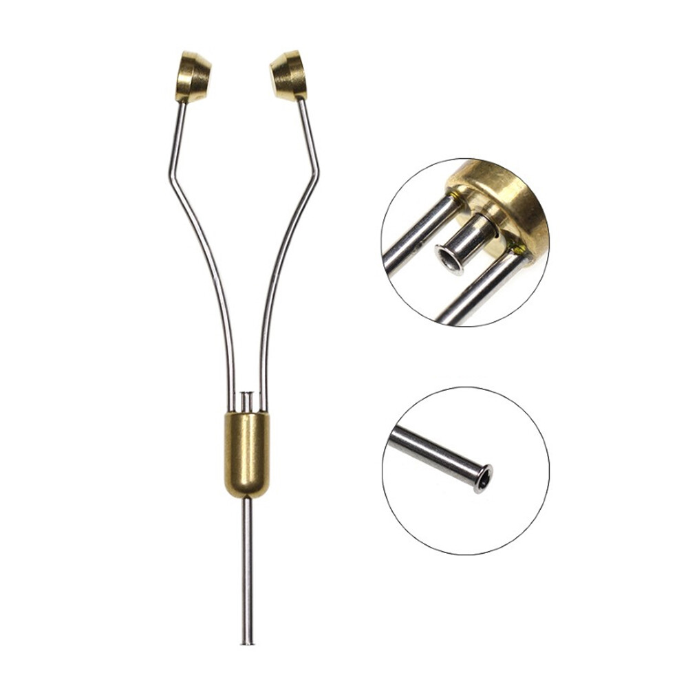 6pcs Fly Tying Tools Combo Kit Fly Tying Vise Bobbin Holder Threader B2R1