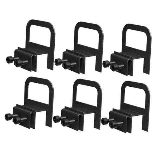 6 Pcs Anti-Slip Mattress Gaskets: Mattress Gripper for Metal Frame -