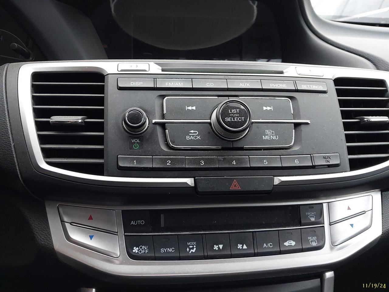 Audio Equipment Radio Sedan Receiver And Face Panel Fits 13-15 ACCORD 3248511
