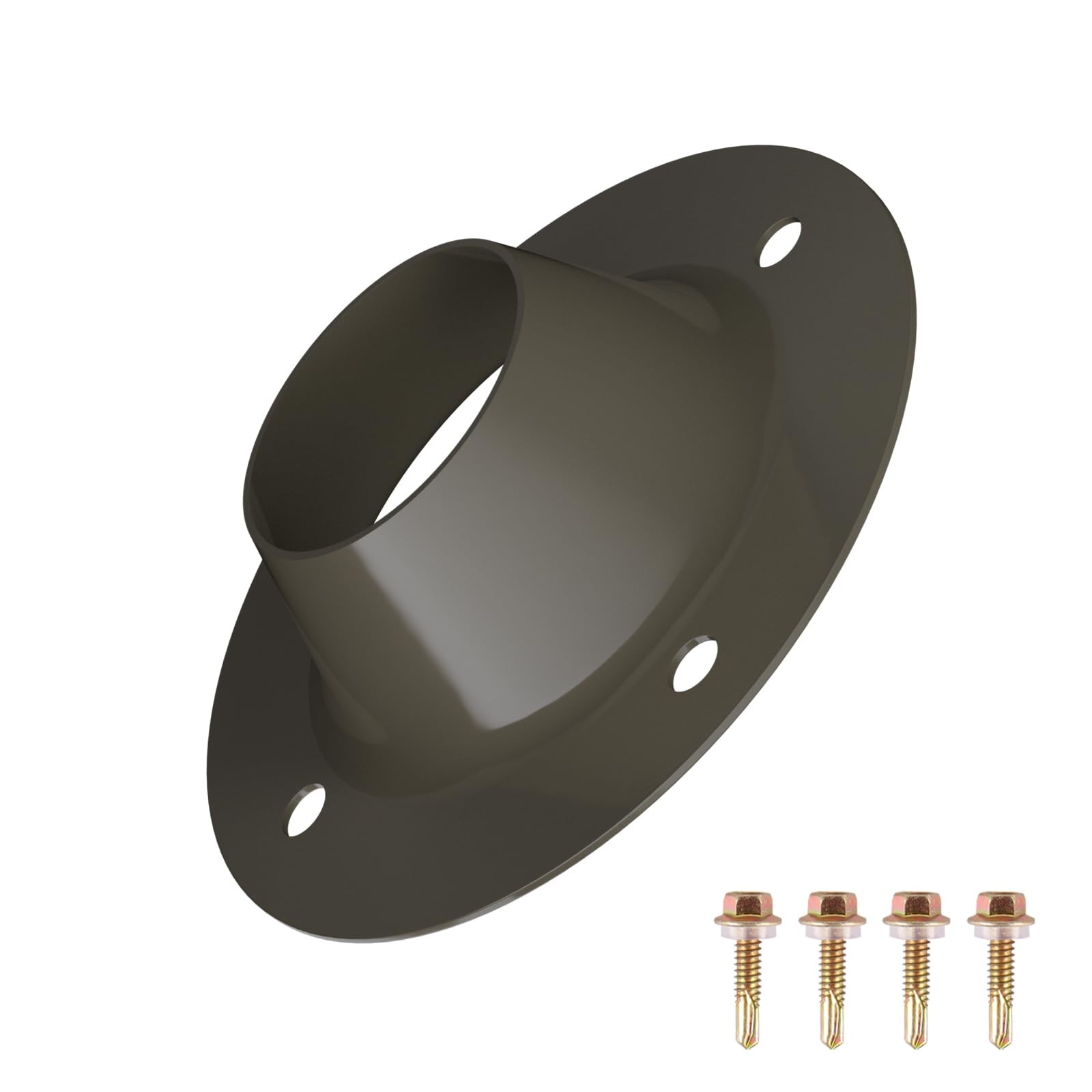 Highwild 6-Volt Deer Feeder Replacement Funnel - 1.5" Drop drop, olive