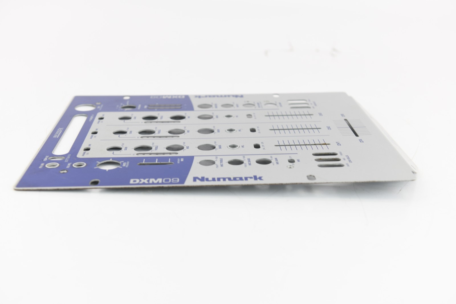 Numark DXM09 DJ Mixer Face Only - For Replacement