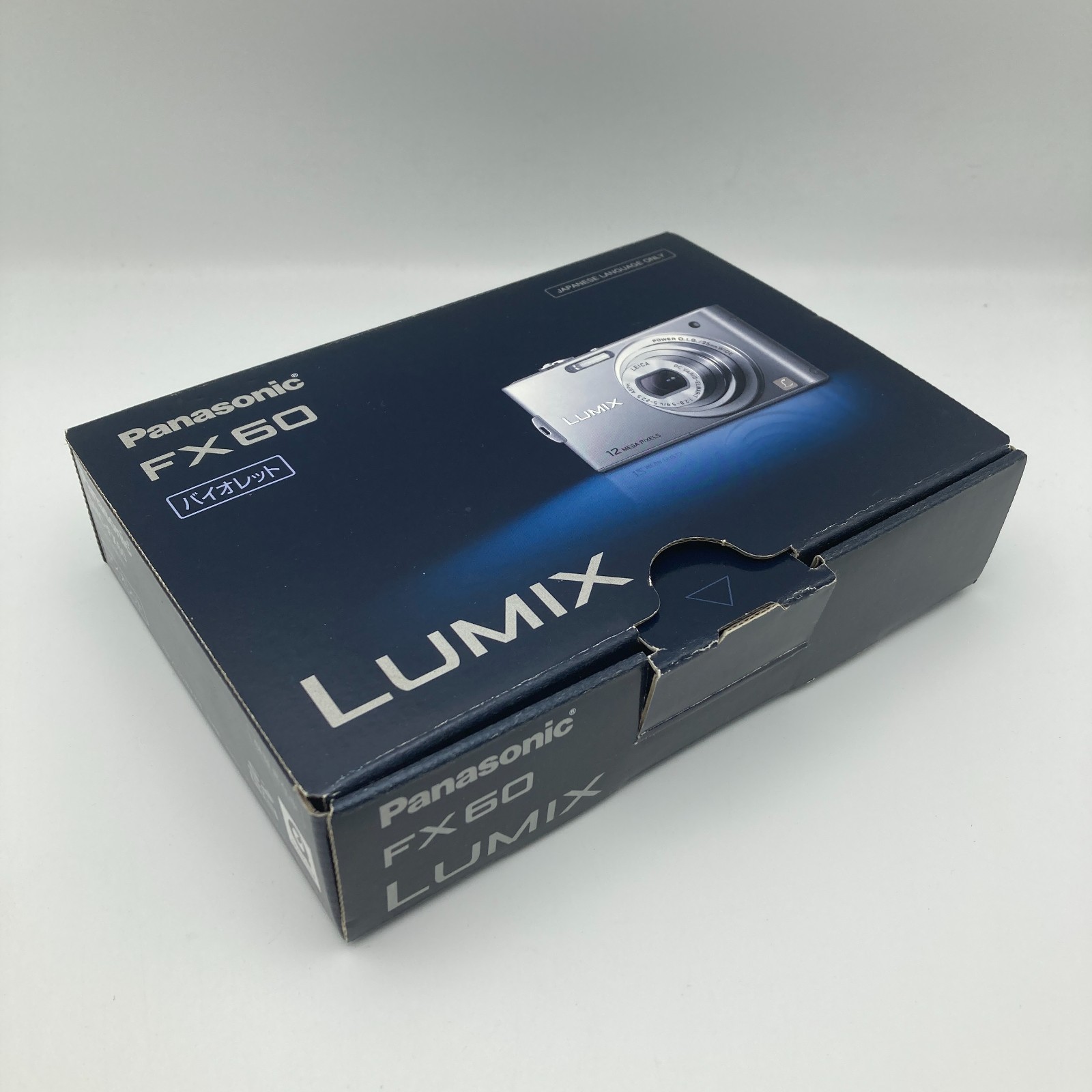 Panasonic Lumix DMC-FX60 Violet 12.1MP Digital Compact Camera Boxed