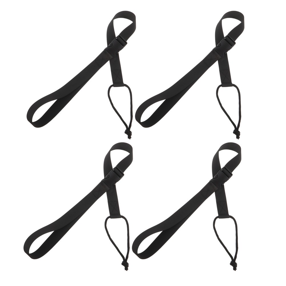 4 Pcs Snowboard Leash Ski Accessories Boot Carrier Strap Binding Aid