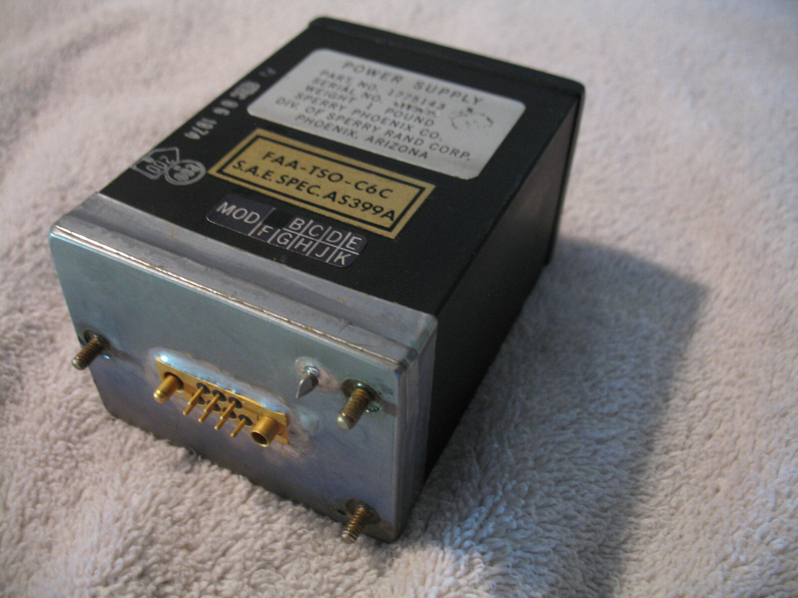 Sperry POWER SUPPLY p/n 1775143
