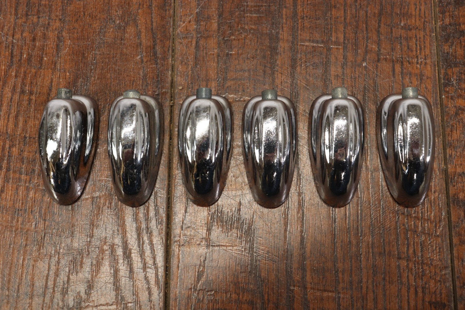 Unbranded Chrome Tom Drum Lugs 6pk #2