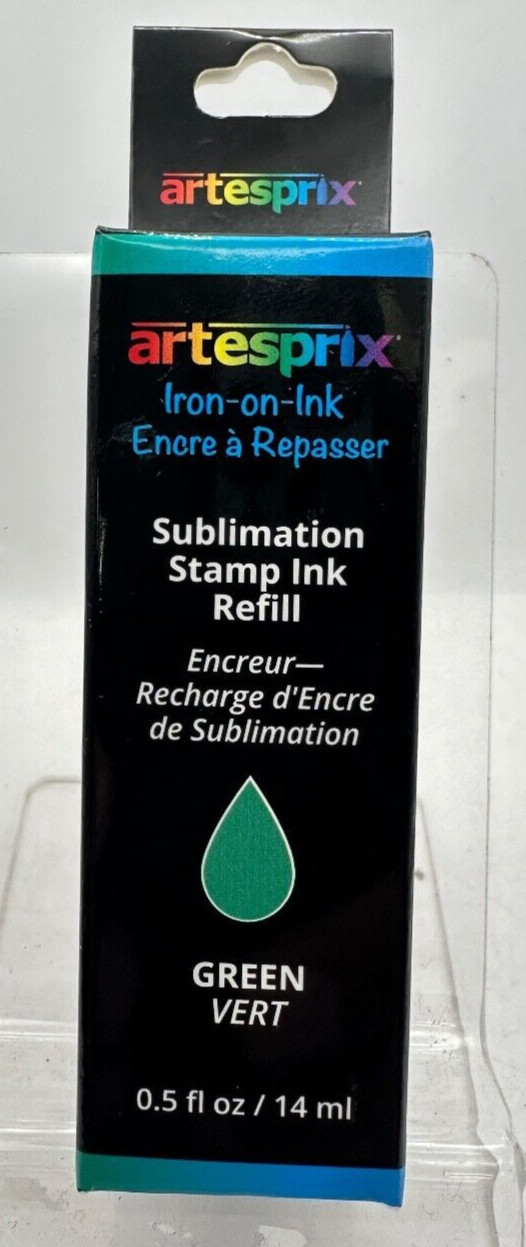 ARTESPRIX SUBLIMATION STAMP INK REFILL (GREEN)