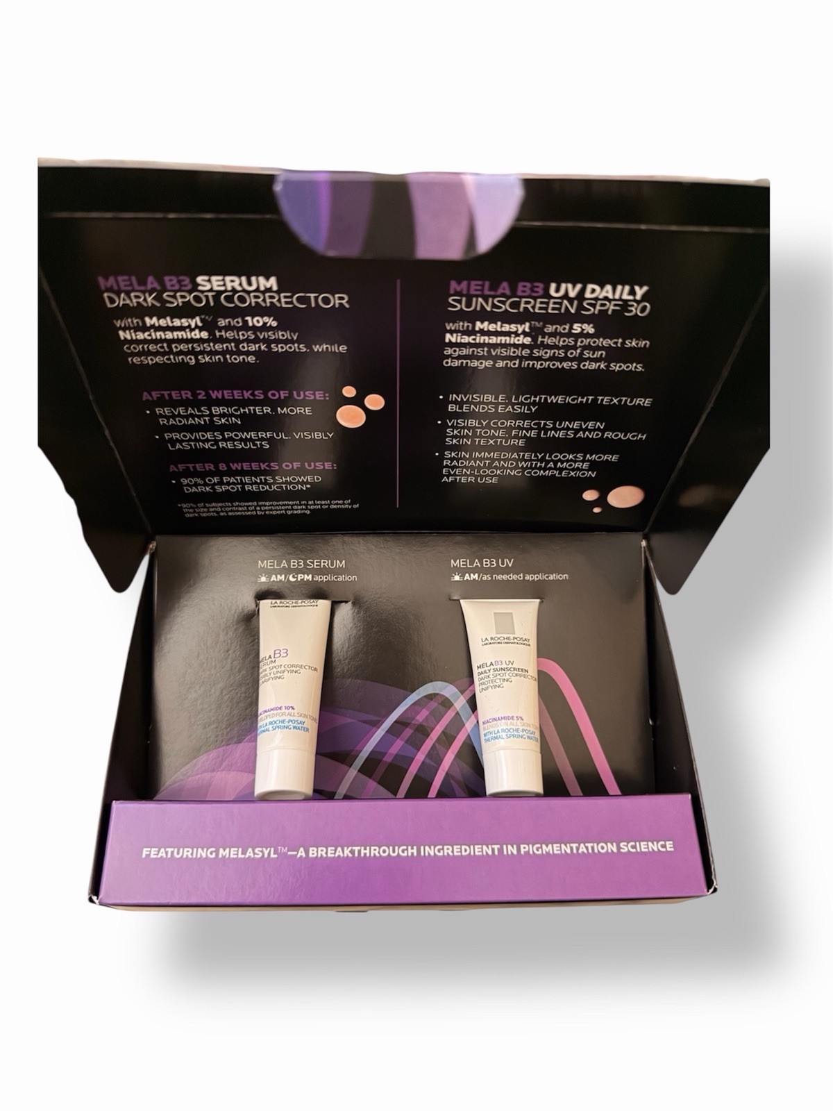 la roche-posay mela b3 dark spot corrector Travel Set