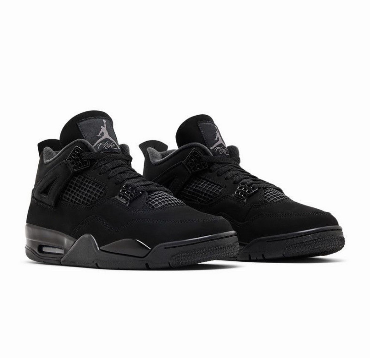 Air Jordan 4 Retro ‘Black Cat’ 2025 (FV5029-010) Men Size Brand New
