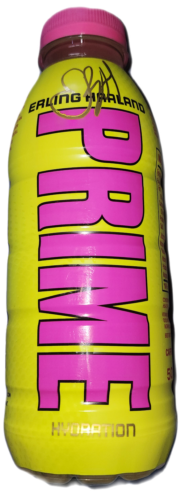 PRIME HYDRATION Erling Haaland Strawberry Lemonade UK EXCLUSIVE  IN HAND USA