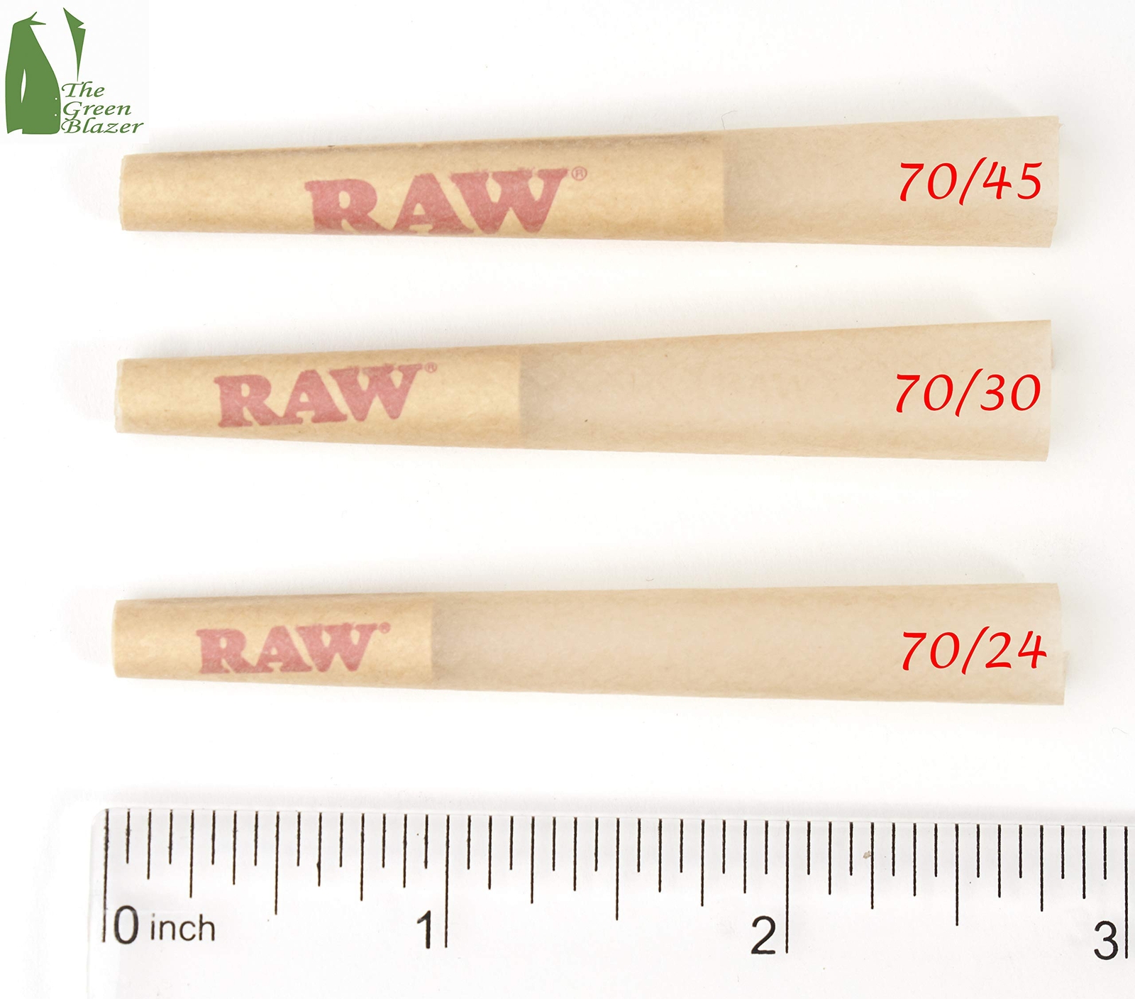 RAW Cones Single Size 70/24 Dogwalker: 50 Pack