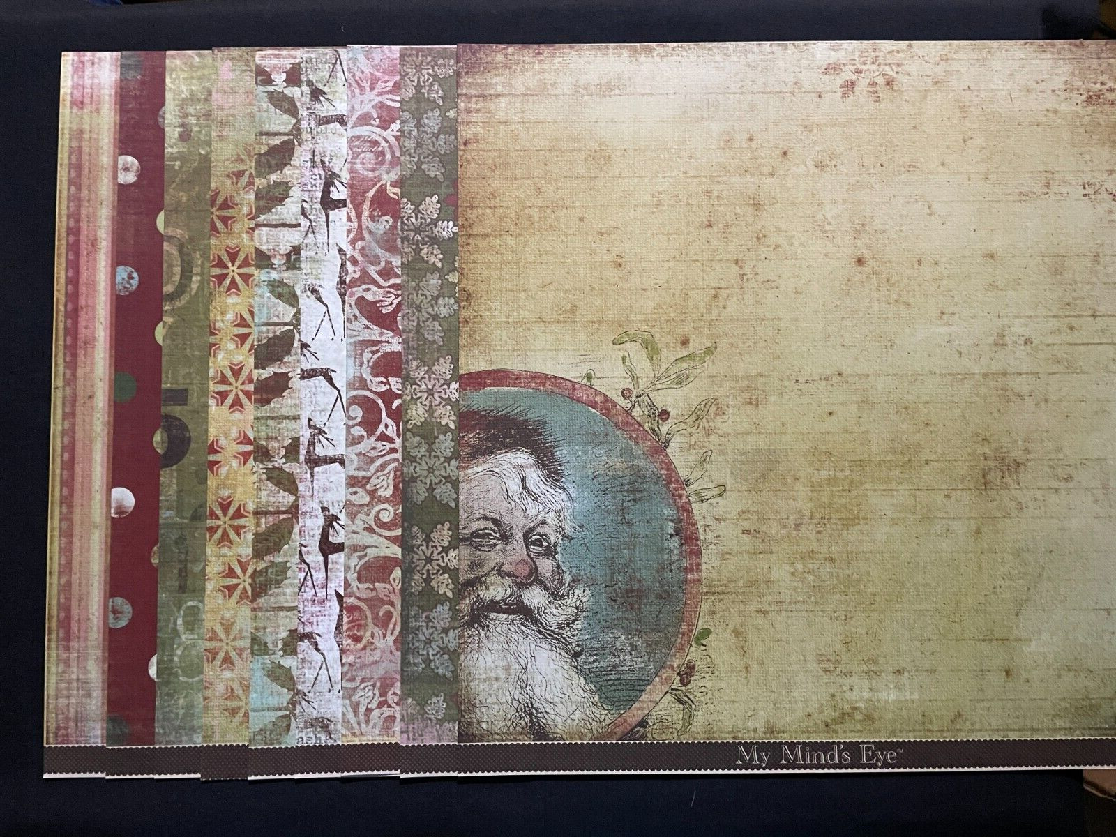 MME SIGNATURE CHRISTMAS FESTIVE COLLECTION 12X12 SS HEAVY PAPERS