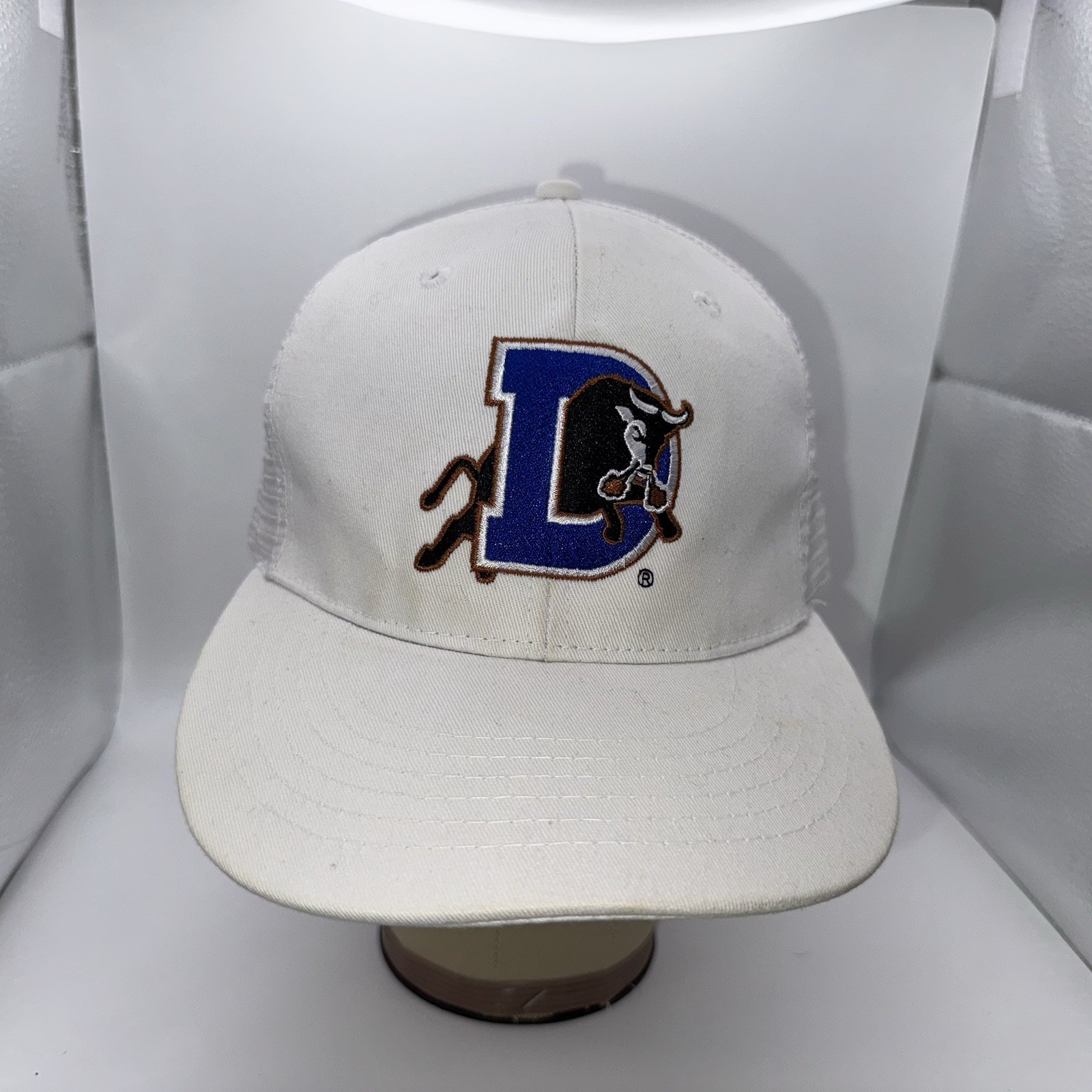 Durham Bulls x Carolina Hurricanes Hat Cap White Strap Back Trucker Giveaway