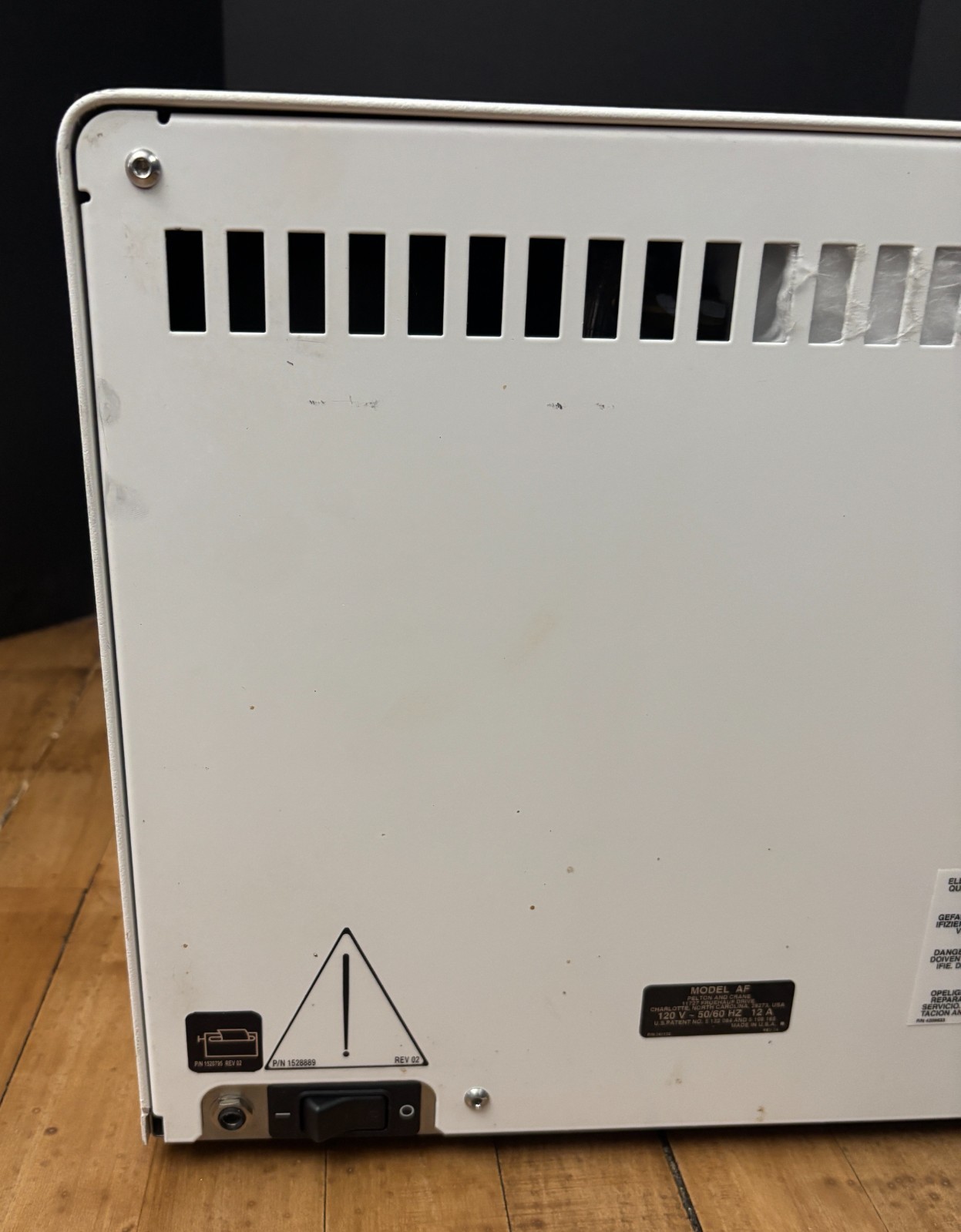 Pelton And Crane Delta Q Model AF Autoclave