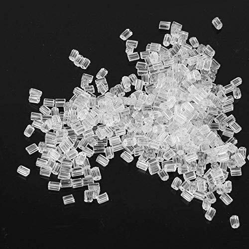 Silicone Earring BacksPCS Soft Earring Stoppers, Clear Earring Backing 200