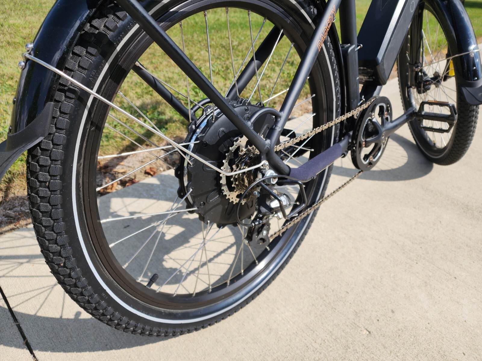 His and Hers RadCity4 Bikes - Virtually NEW! Includes Carrier, Cover, Misc