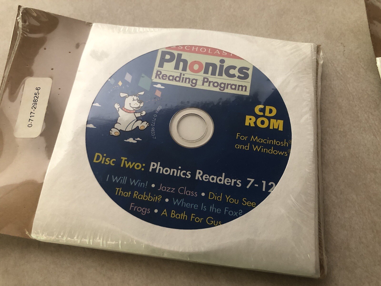 18 Scholastic Phonics Reading Program CD ROM Disc Reader Discs Complete Set New